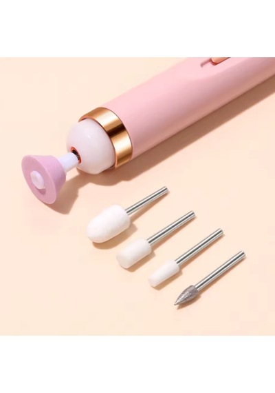 Manikür & Pedikür Set Pembe - Şarjlı C05-1