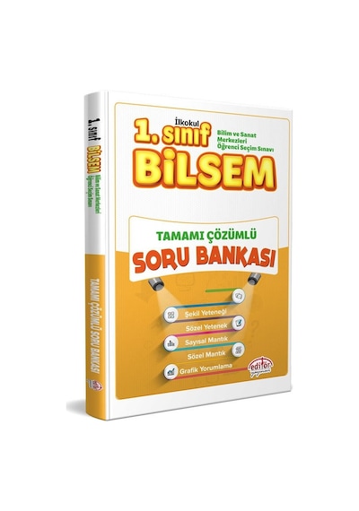 Editör Yayınları Bilsem Hazırlık Kitapları Seti 4 Lü Set