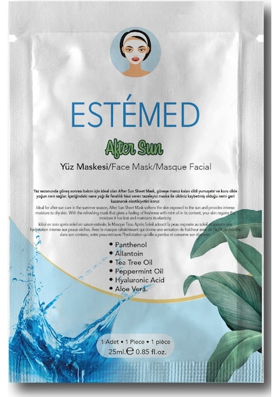 Güneş Sonrası Kağıt Maske-after Sun Sheet Mask