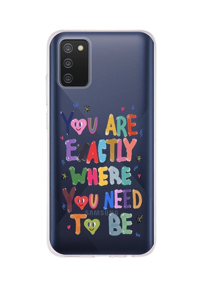 Samsung Galaxy Uyumlu A02s Desen179 Çok Renkli