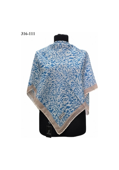 Sharell Desenli Soft Pamuk Eşarp 316-111 Çok Renkli