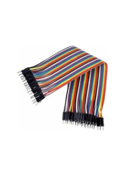 20Cm 40'Lı Jumper Kablo Erkek-Erkek