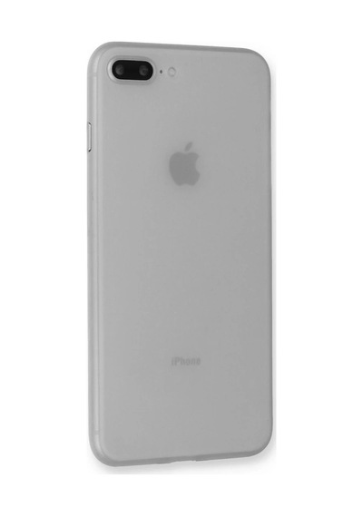 Apple Uyumlu iPhone 7 Plus Kılıf Pp Ultra İnce Kapak - Beyaz 0.2M-Çok Renkli