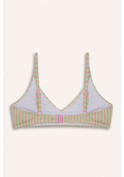 Defacto Kız Çocuk Çizgili Bikini Takımı E3535a825hspn179 Pembe