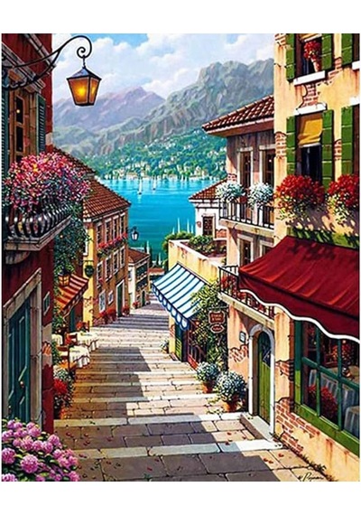 5d Elmas Boncuk Taş Işleme Mozaik Goblen Kit 50x65cm Sgk78678 Diamond Painting