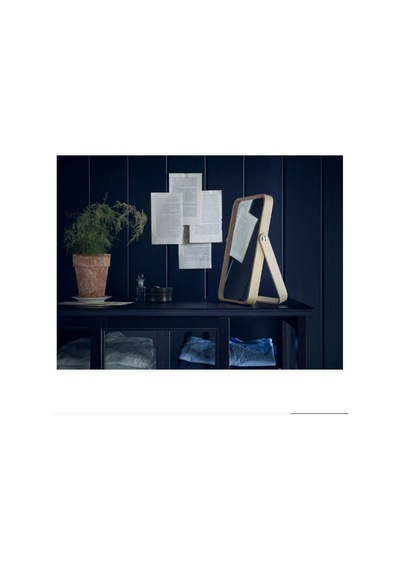 Ikea Ikornnes Masa Aynası 27 X 40 Cm Hardal