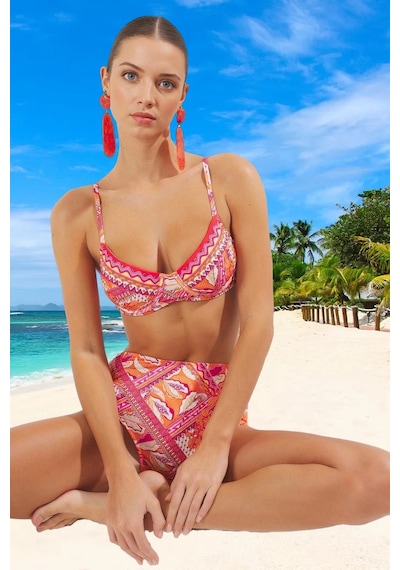 Ersefa Tasarım Bikini Takımı Yaz Koleksiyonu Uv Korumalı Yüksek Konfor K Çok Renkli