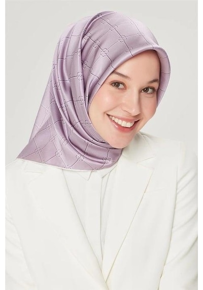 Armine İpek Eşarp Nostalji - 8555-29 Lavanta Twill Lavanta