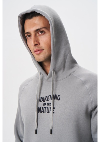 AR-MA Arma Erkek Regular Fit Koldan Cepli Kapşonlu Sweatshirt 001