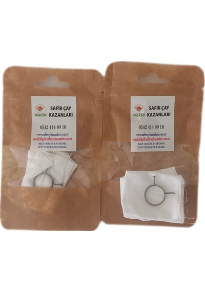Musluk Bezi Çay Ocağı Kazanı İçin Safir Musluk Bezi 10 Adt 2 Pakt