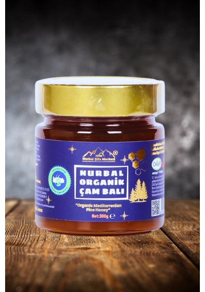Nurbal Şifa Organik Çam Balı 300 G