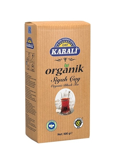 Karali Organik Siyah Dökme Çay 500 G