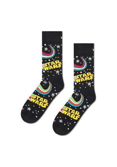 Happy Socks Star Wars Unisex Çorap Siyah
