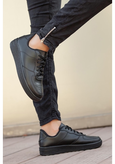 Muggo Mgpogba Unisex Sneaker Günlük Spor Ayakkabı Siyah