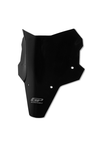 GP Kompozit Honda CB750 Hornet 2025 Uyumlu Kısa Ön Cam Siyah 35 cm
