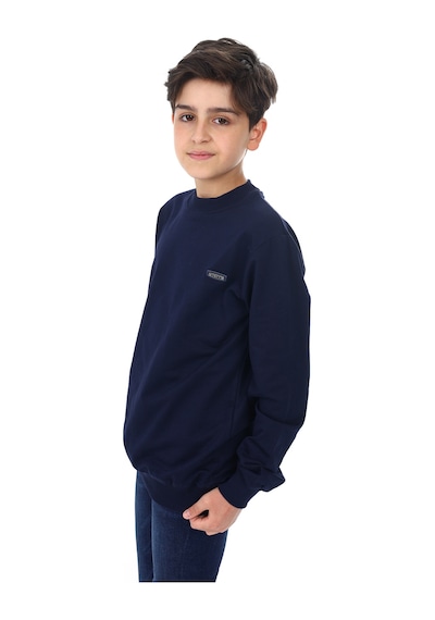 Toontoy Kids Toontoy Erkek Çocuk Armalı Sweatshırt Lacivert