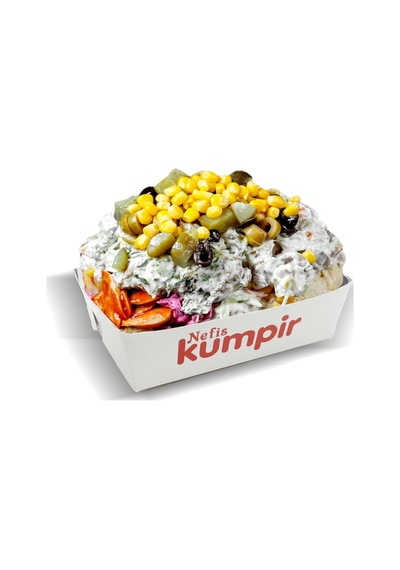 Kumpir Kutusu 100 Adet'li Paket 8 X 8 X 10