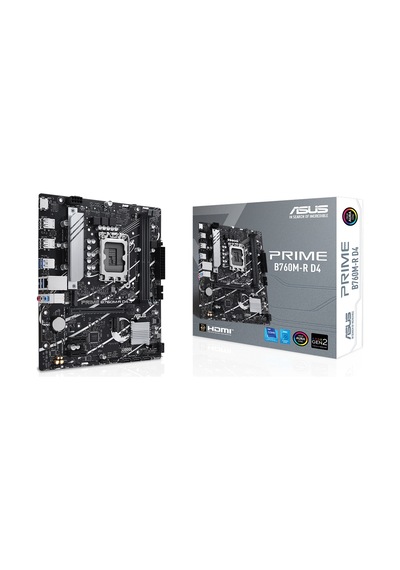 Asus Prıme B760m-r D4 Intel B760 Soket 1700 Ddr4