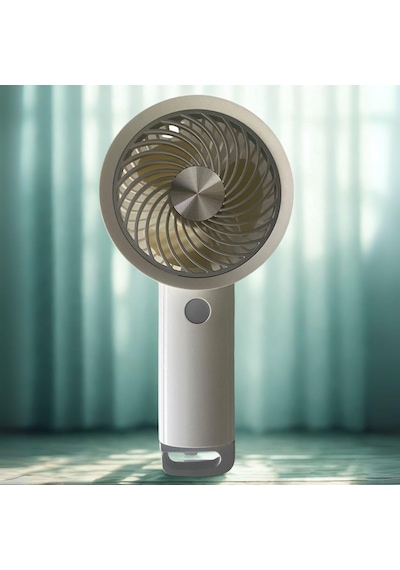 Güncelçarşı Şarjlı 3 Hız Ayarlı El Fanı Modlu Mini Vantilatör Çanta Tipi El Tipi Serinletici Küçük Fan Diğer
