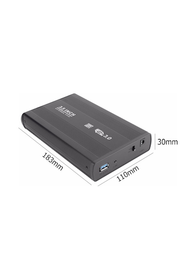 Triline 3.5" Sata Hdd Ssd Usb 3.0 Harici Harddisk Kutusu Alüminyu