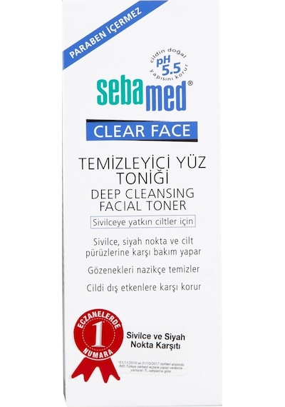 Clear Face Yüz Temizleyici Tonik 150 Ml