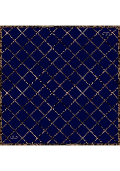 LA BOUTIQUE Güz Eşarp - 90 X 90 -2058asm Mor