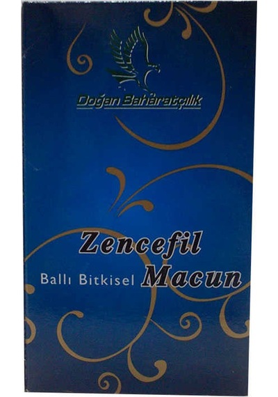 Zencefilli Ballı Bitkisel Karışım Cam Kavanoz 450 Gr