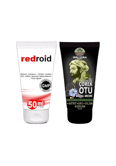 Redroid Baağsur Için 50 Ml Kremi + Ibn-ı Sina Çörek Otu Kremi 50 Ml - 100