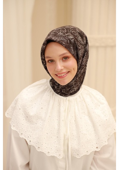 Silk Home Soft Eşarp 73082-28 Siyah, Beyaz