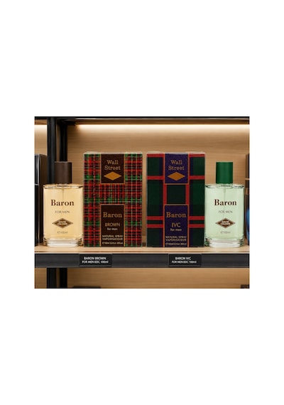 Wall Street 2li Set -baron Brown & Ivc- For Men Parfüm 2x100ml Odunsu