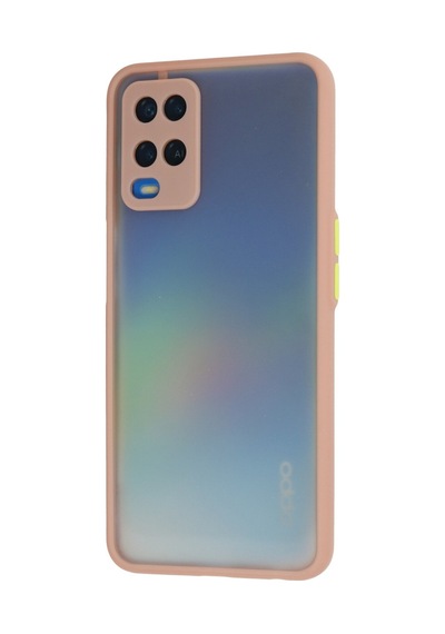 Oppo A54 4g Uyumlu Kılıf Montreal Silikon Kapak - Pembe