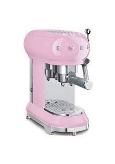 Smeg ECF02PKEU 50's Style Pembe Espresso Kahve Makinesi