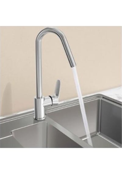 VitrA Root Round A42742 Krom Mutfak Bataryası (A42742EXPS)
