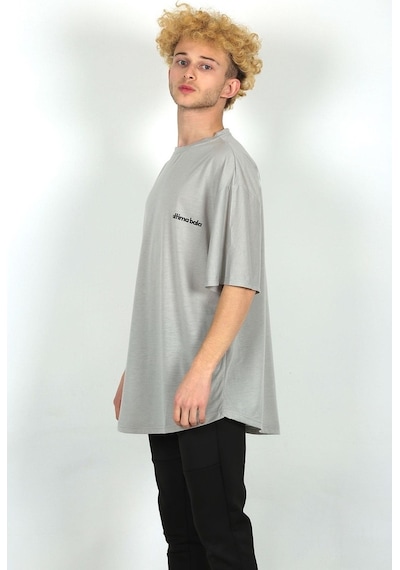 Erkek Oversize Basic T-Shirt