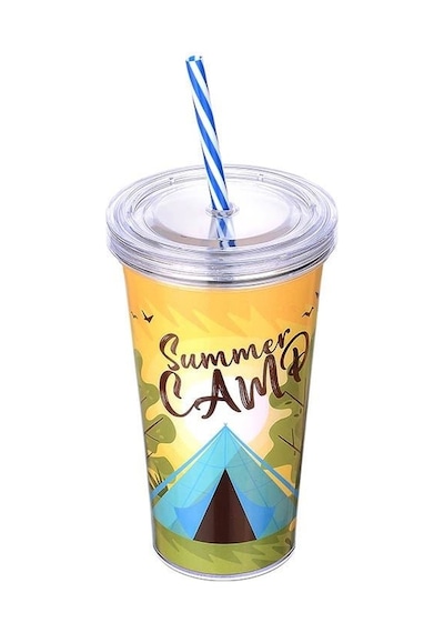 Cool Lime Bardağı - Limeshake Bardak 600 Ml Renkli