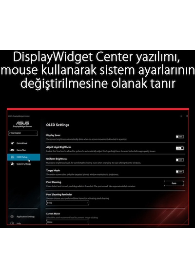 Asus ROG SWIFT PG27AQDM 26.5" 240Hz OLED WQHD Gaming Monitör