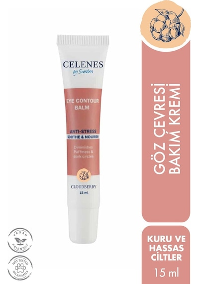 Celenes By Sweden Cloudberry Göz Çevresi Bakım Kremi 15 ML