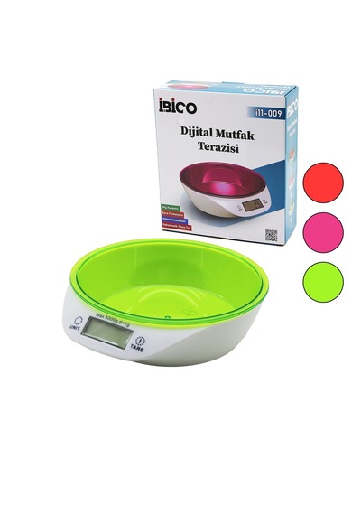 Dijital - Pilli Mutfak Terazi Tartı Kaseli - 5kg/1gr 5671 Hemengoxgoitl Belirtilmemiş