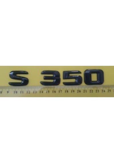 Mercedes Uyumlu Yazı S 350 Siyah