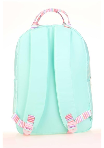 Kaukko Double Stripe Sırt Çantası Mint K1767