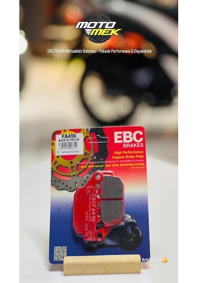 Honda 750 Integra Scooter Arka 14-18 Ebc Fa496 Motosiklet Balatası Yüksek Performans & Dayanıkl