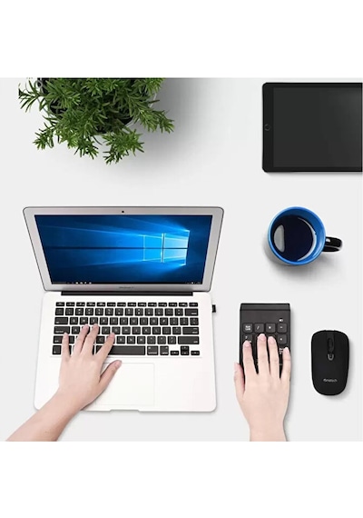 Kablosuz Numeric Keypad 18 Tuşlu Sayısal Tuş Takımı Klavye Numpad