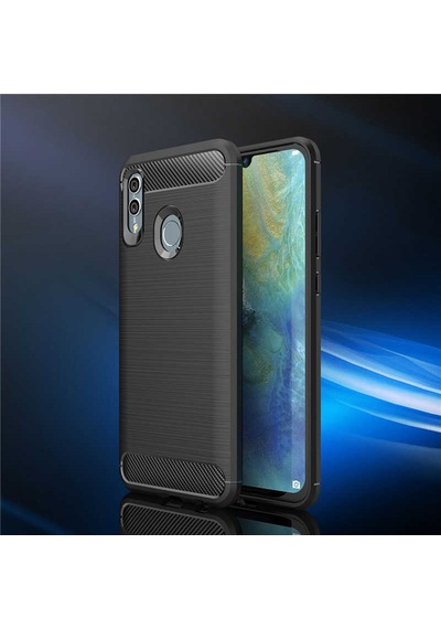 Huawei P Smart 2019 Kılıf Zore Room Silikon Kapak Gri