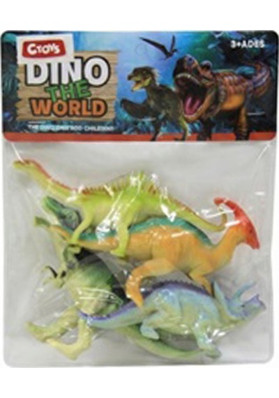 Ctoy Oyuncak Dinozor Seti 4 Prç