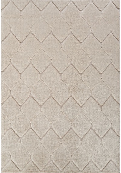 Kaşmir Halı Süpersoft Grace Bej 80x150 CM Salon Mutfak Halısı Yolluk Kilim