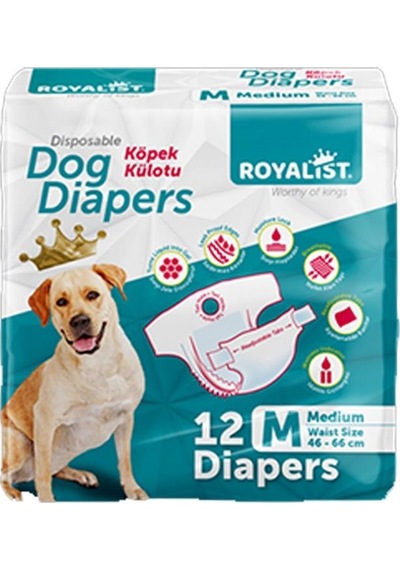 Royalist Köpek Alt Bağlama Bezi M 12'li