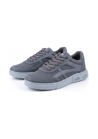 Fort 2308 Dks Keten Rahat Hafif Sneaker Erkek Ayakkabı Füme
