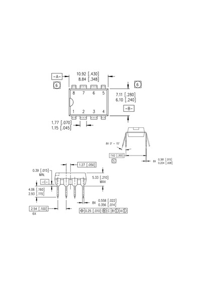 Ir2153 Mosfet Sürücü Entegresi Dip-8