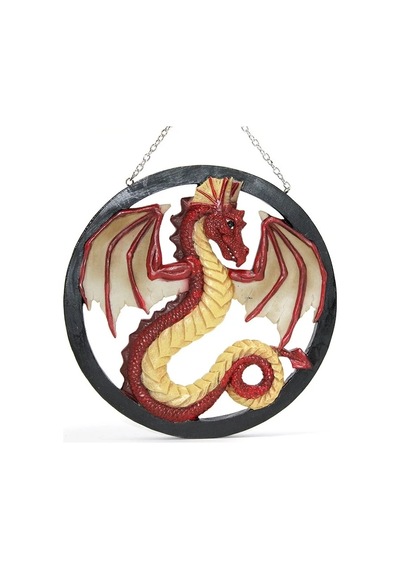Just Cheap Store Duvara Asmalı Polyester Dragon Pano Alk2345