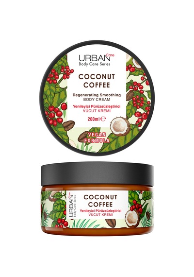 Coconut Coffee Yenileyici Ve Pürüzsüzleştirici Vücut Kremi 200 Ml-vegan